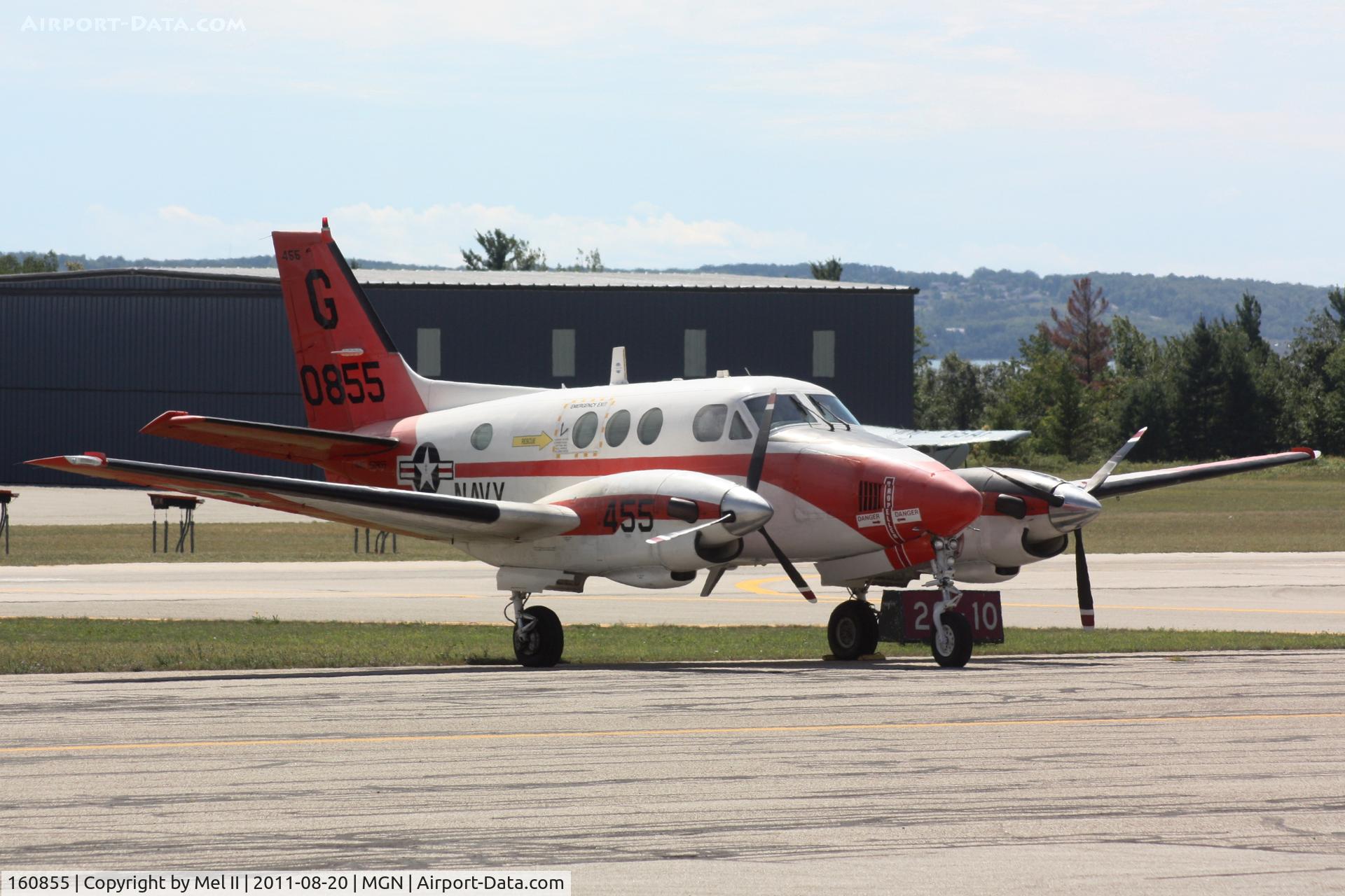 160855, 1978 Beechcraft T-44A Pegasus C/N LL-17, Parked