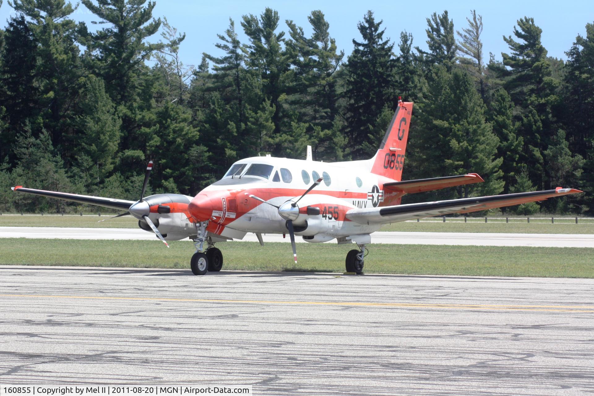 160855, 1978 Beechcraft T-44A Pegasus C/N LL-17, Parked