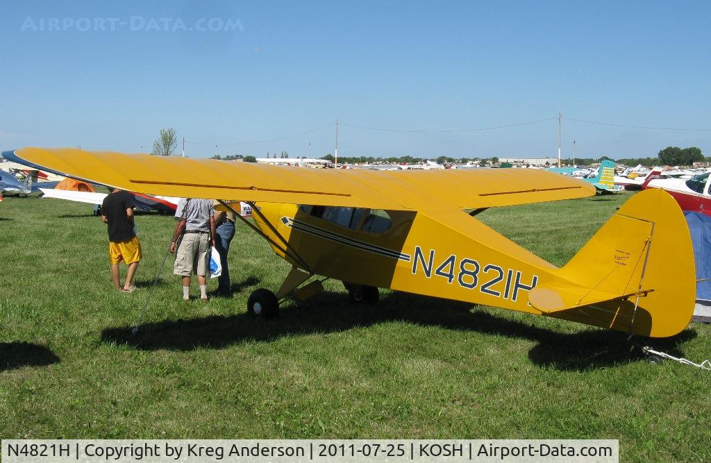 N4821H, 1948 Piper PA-17 Vagabond C/N 17-119, EAA AirVenture 2011