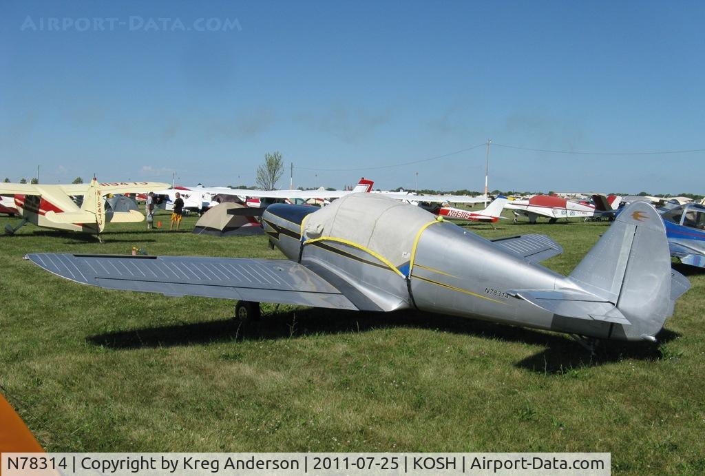 N78314, 1948 Temco GC-1B Swift C/N 2314, EAA AirVenture 2011