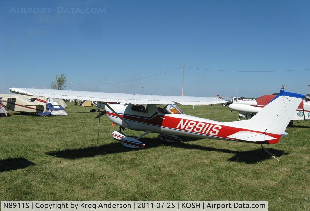 N8911S, 1965 Cessna 150F C/N 15062211, EAA AirVenture 2011