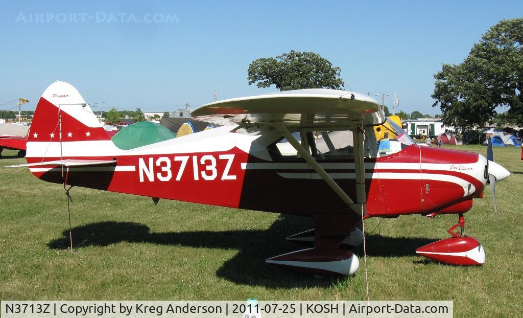 N3713Z, 1960 Piper PA-22-160 Tri Pacer C/N 22-7584, EAA AirVenture 2011