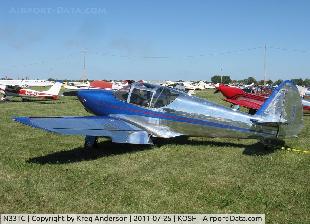 N33TC, 1946 Globe GC-1B Swift C/N 2106, EAA AirVenture 2011
