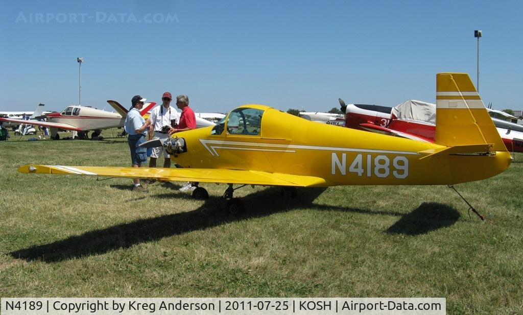 N4189, 1956 Mooney M-18C 55 C/N 354, EAA AirVenture 2011