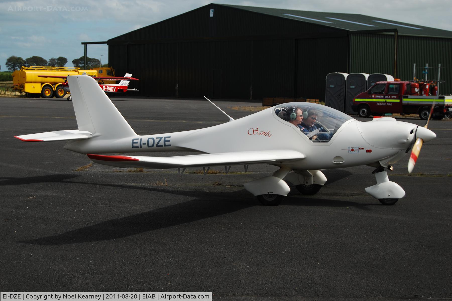 EI-DZE, Urban Air UFM-10 Samba C/N 14/10, On the main apron at Abbeyshrule.