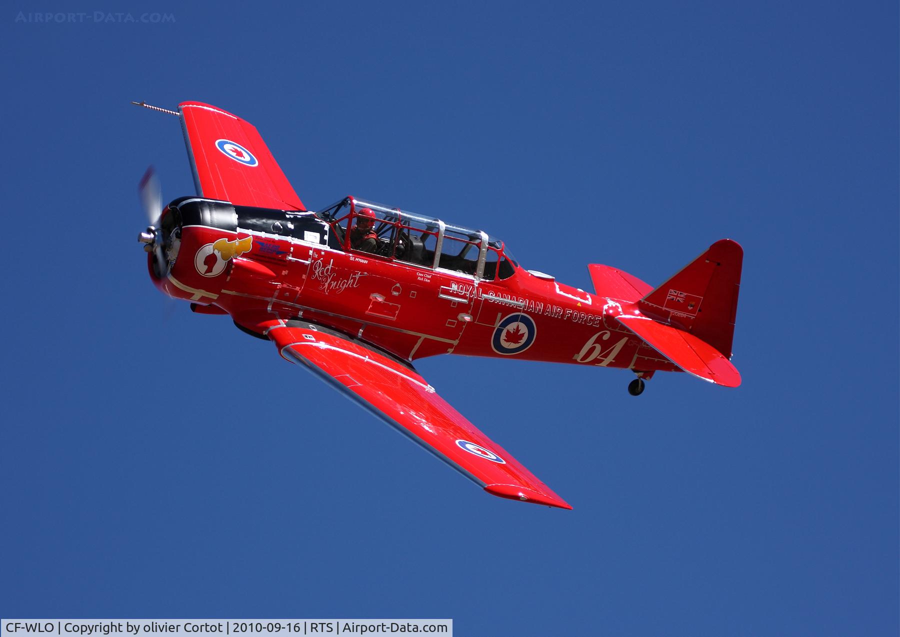 CF-WLO, 1945 Canadian Car & Foundry T-6 Harvard Mk.4 C/N CCF4-55, Racing at Reno