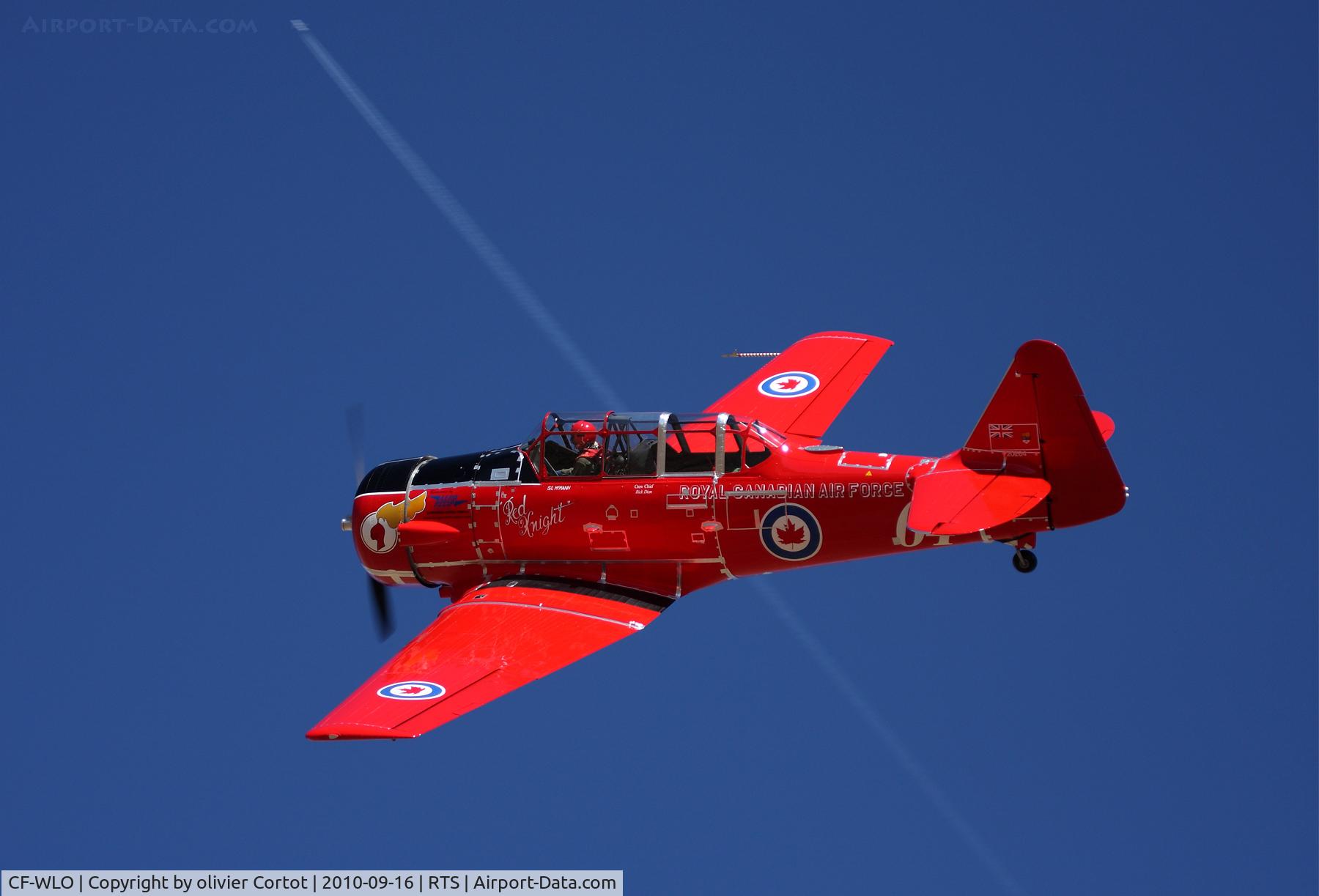 CF-WLO, 1945 Canadian Car & Foundry T-6 Harvard Mk.4 C/N CCF4-55, Some are flying high, others are flying low...