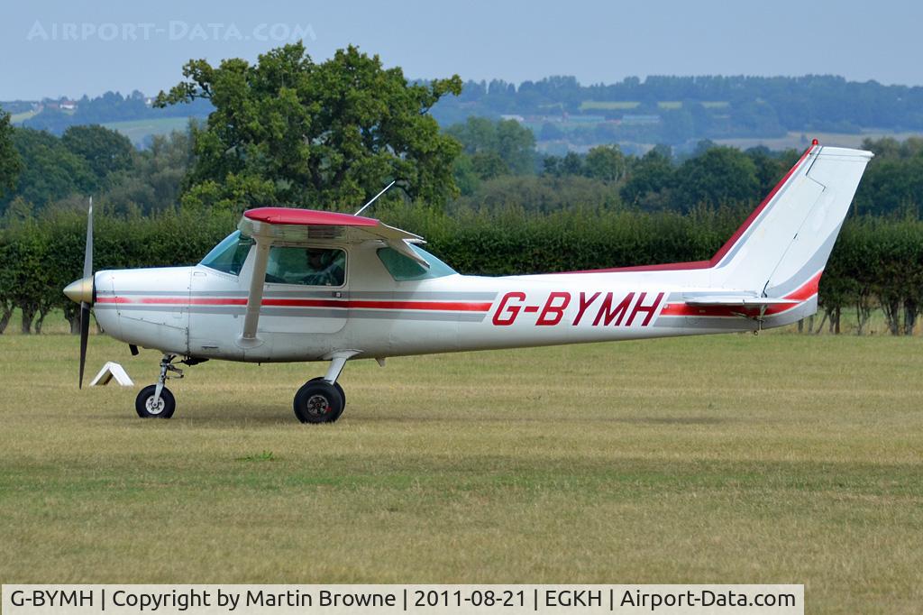 G-BYMH, 1981 Cessna 152 C/N 152-84980, SHOT AT HEADCORN