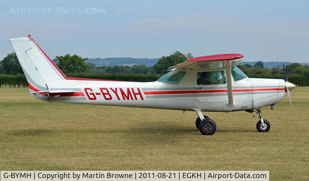 G-BYMH, 1981 Cessna 152 C/N 152-84980, SHOT AT HEADCORN