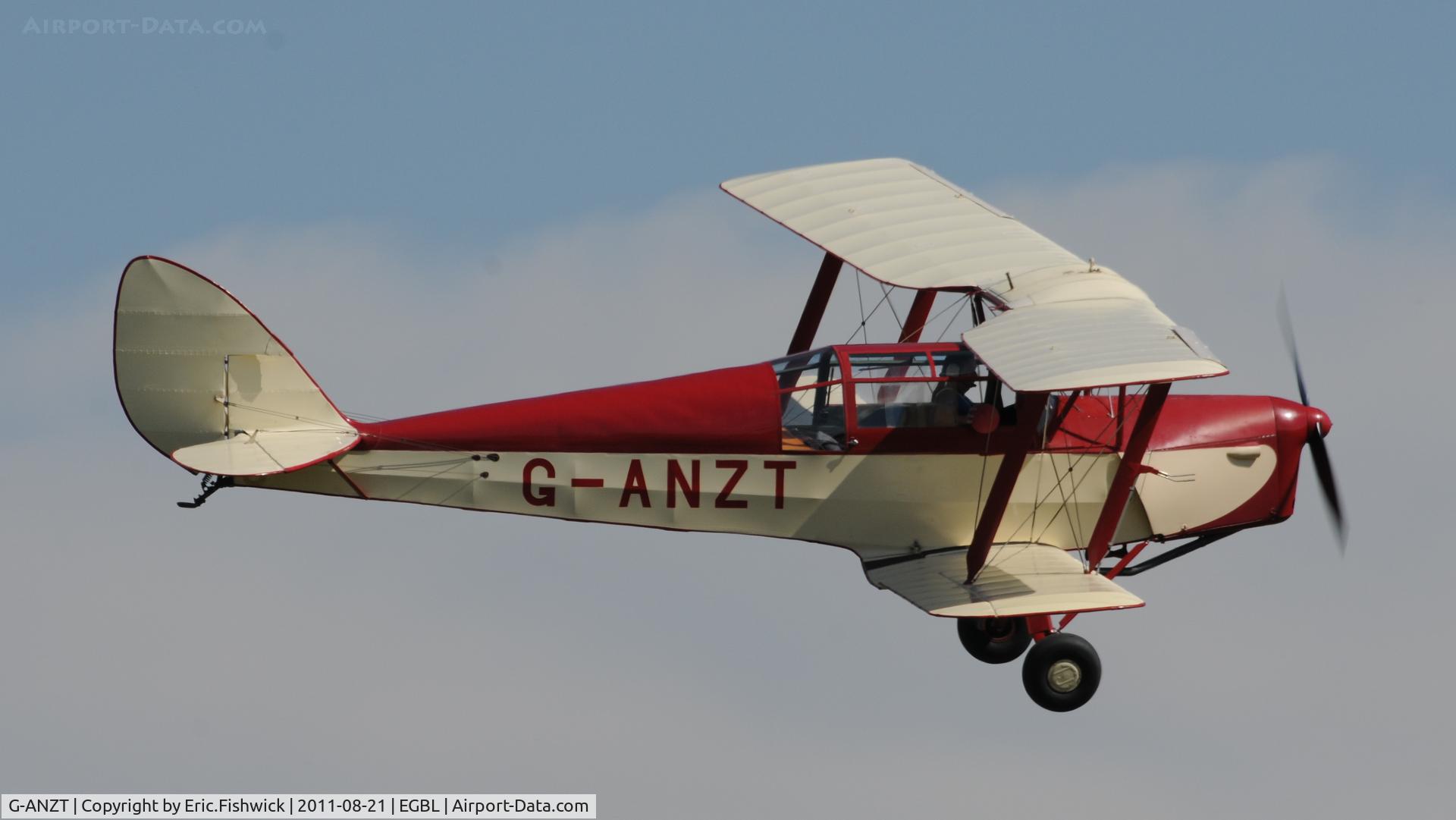 G-ANZT, 1957 Thruxton Jackaroo C/N 84176, 42. The de Havilland Moth Club International Moth Rally, celebrating the 80th anniversary of the DH82 Tiger Moth. Held at Belvoir Castle. A most enjoyable day.