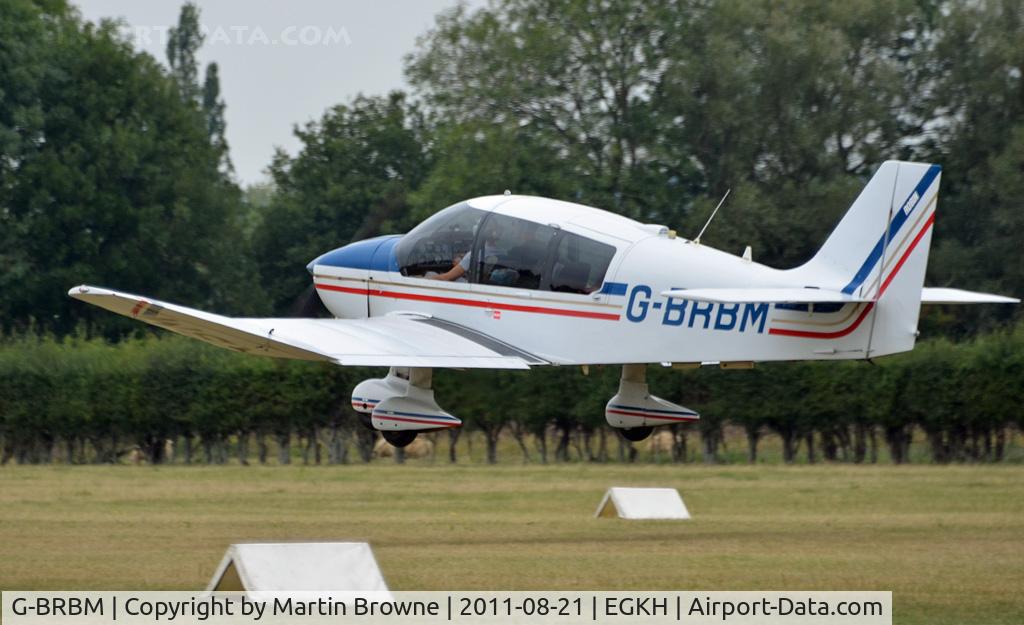 G-BRBM, 1989 Robin DR-400-180 Regent Regent C/N 1921, SHOT AT HEADCORN