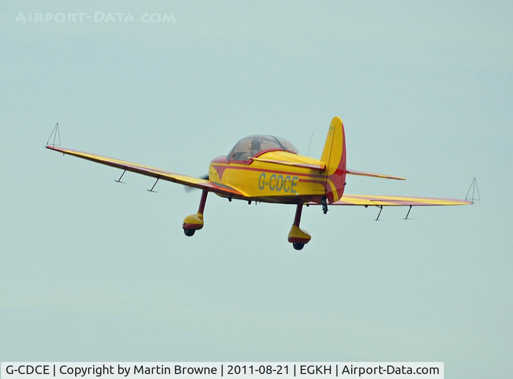G-CDCE, 1973 Mudry CAP-10B C/N 039, SHOT AT HEADCORN