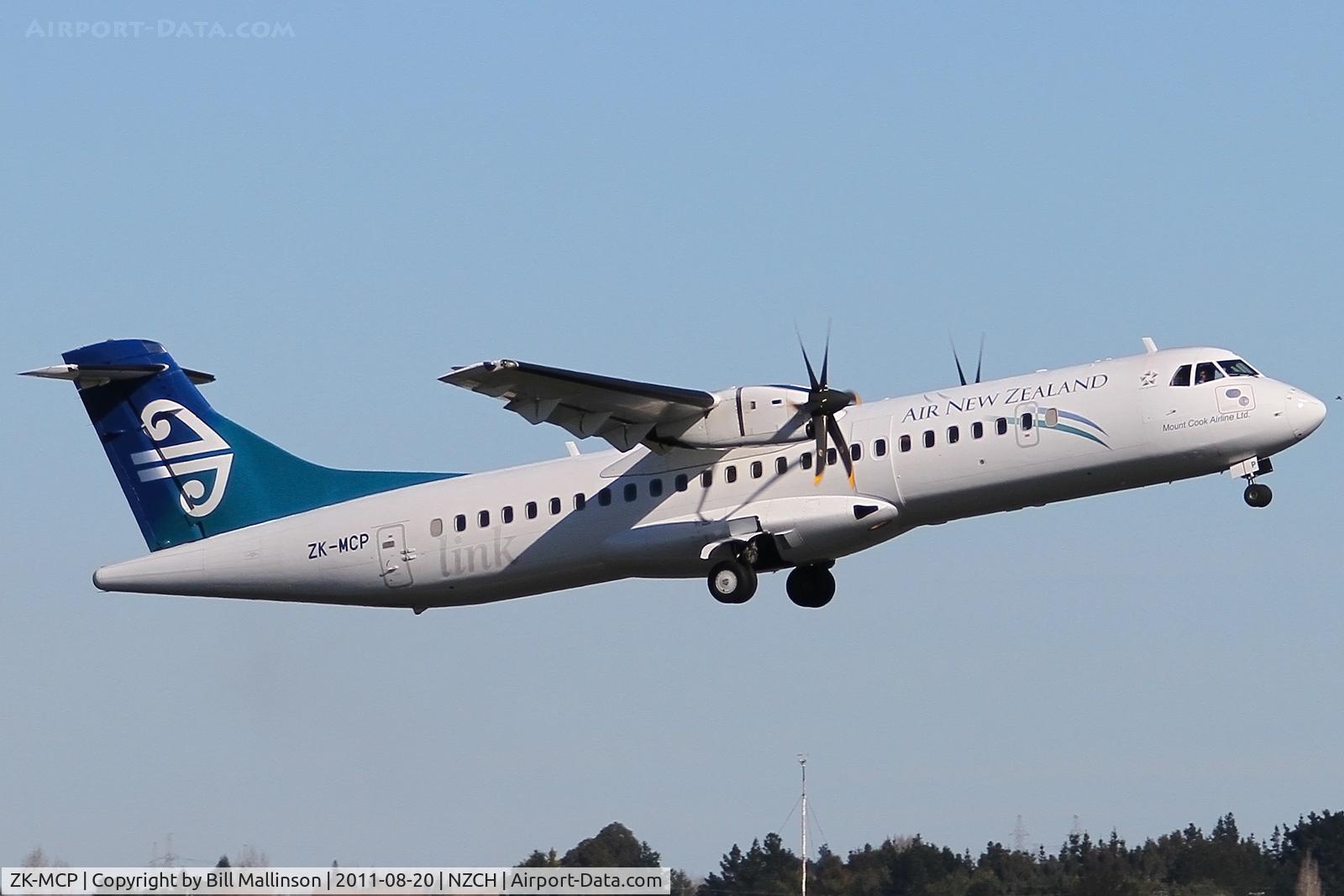 ZK-MCP, 2000 ATR 72-212A C/N 630, surprise t/o from 29