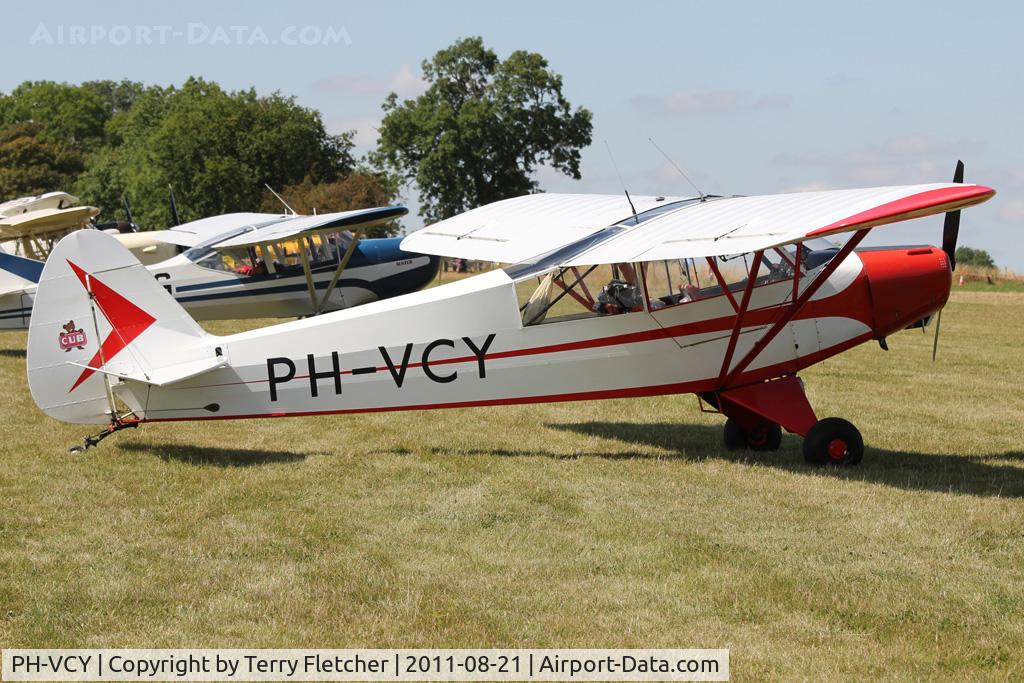 PH-VCY, 1954 Piper L-21B Super Cub (PA-18-135) C/N 18-3601, Guest at the 80th Anniversary De Havilland Moth Club International Rally at Belvoir Castle , United Kingdom