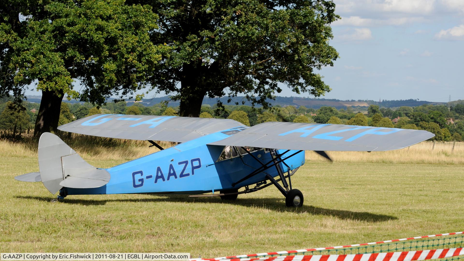 G-AAZP, 1930 De Havilland DH.80A Puss Moth C/N 2047, 2. The de Havilland Moth Club International Moth Rally, celebrating the 80th anniversary of the DH82 Tiger Moth. Held at Belvoir Castle. A most enjoyable day.