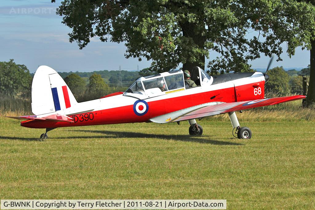 G-BWNK, 1951 De Havilland DHC-1 Chipmunk T.10 C/N C1/0317, Guest at the 80th Anniversary De Havilland Moth Club International Rally at Belvoir Castle , United Kingdom