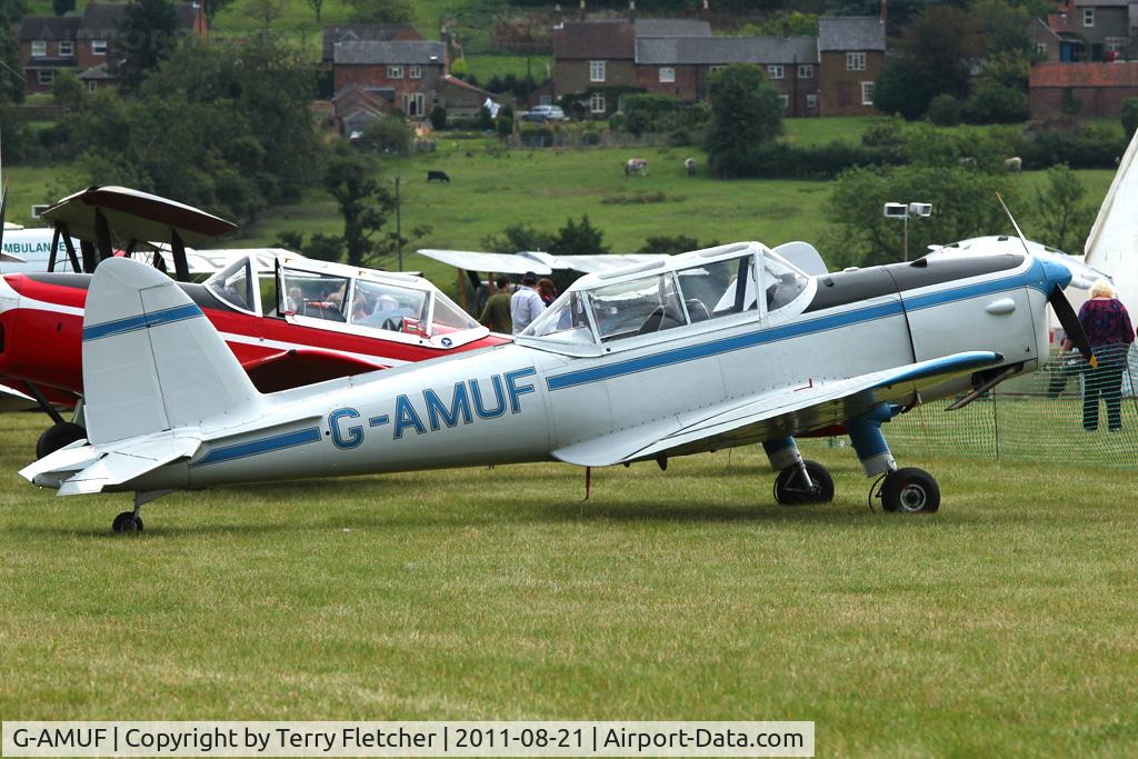 G-AMUF, 1952 De Havilland DHC-1 Chipmunk 21 C/N C1/0832, Guest at the 80th Anniversary De Havilland Moth Club International Rally at Belvoir Castle , United Kingdom