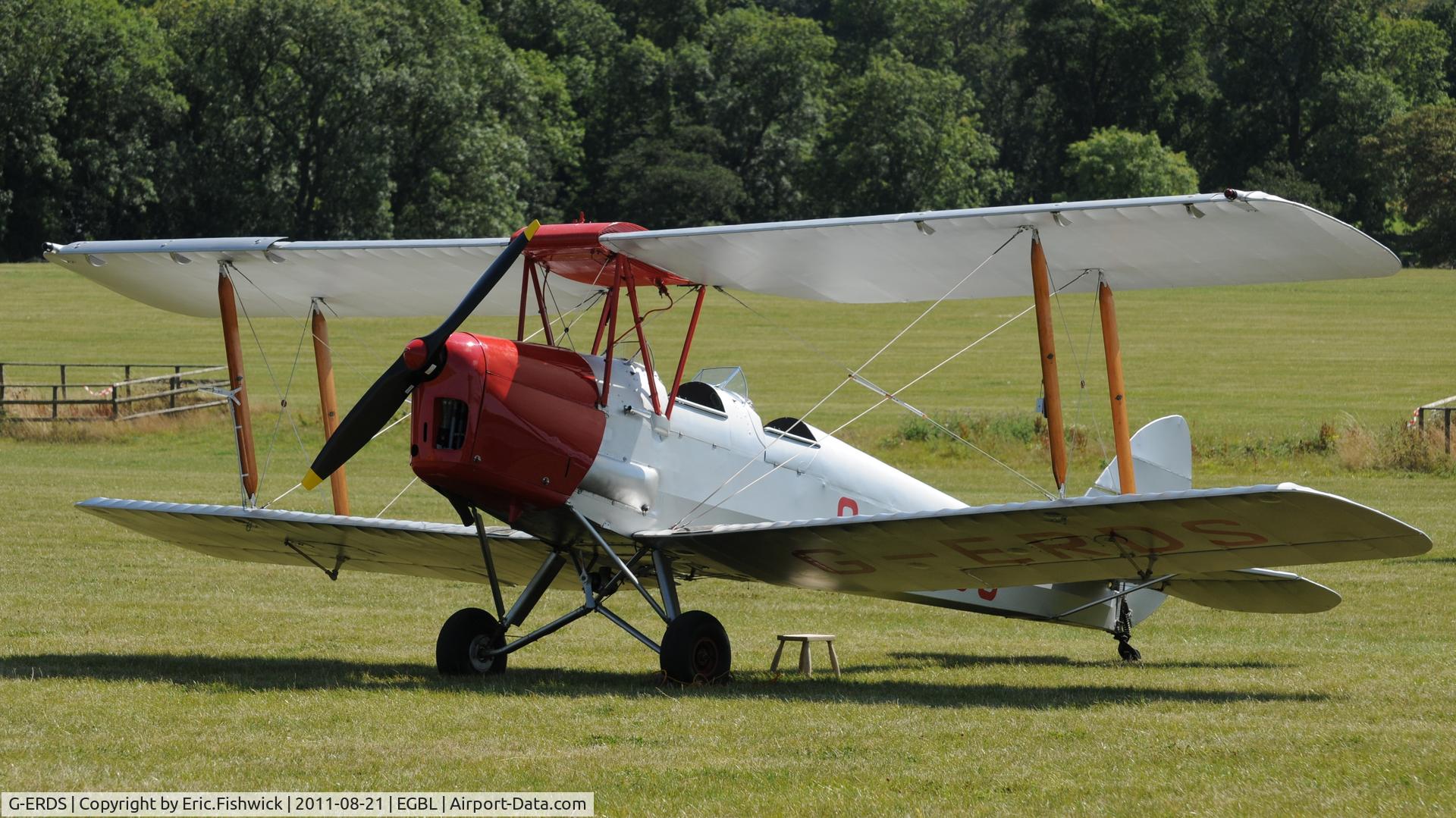 G-ERDS, 1943 De Havilland DH-82A Tiger Moth II C/N 85028, 3. The de Havilland Moth Club International Moth Rally, celebrating the 80th anniversary of the DH82 Tiger Moth. Held at Belvoir Castle. A most enjoyable day.