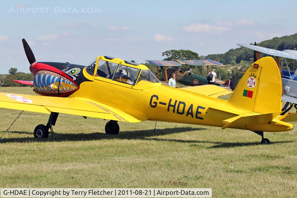 G-HDAE, 1951 De Havilland DHC-1 Chipmunk T.20 C/N C1/0280, Guest at the 80th Anniversary De Havilland Moth Club International Rally at Belvoir Castle , United Kingdom