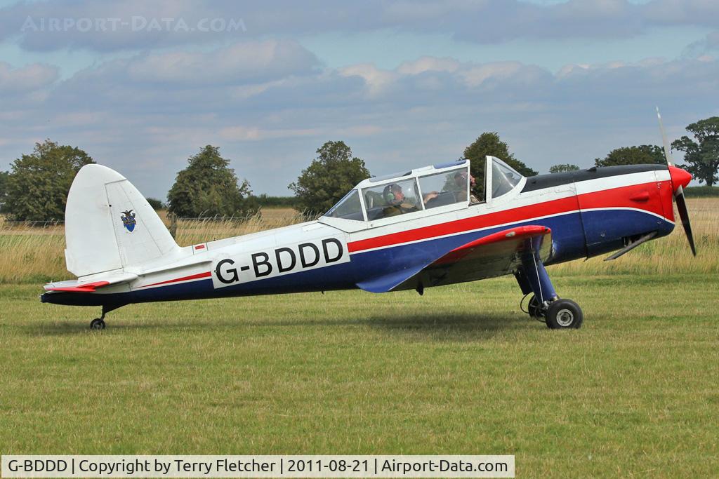 G-BDDD, 1951 De Havilland DHC-1 Chipmunk T.10 C/N C1/0326, Guest at the 80th Anniversary De Havilland Moth Club International Rally at Belvoir Castle , United Kingdom