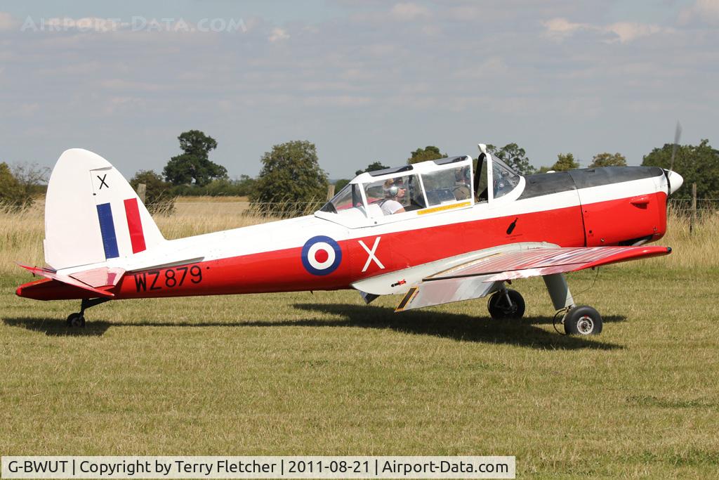 G-BWUT, 1953 De Havilland DHC-1 Chipmunk T.10 C/N C1/0918, Guest at the 80th Anniversary De Havilland Moth Club International Rally at Belvoir Castle , United Kingdom