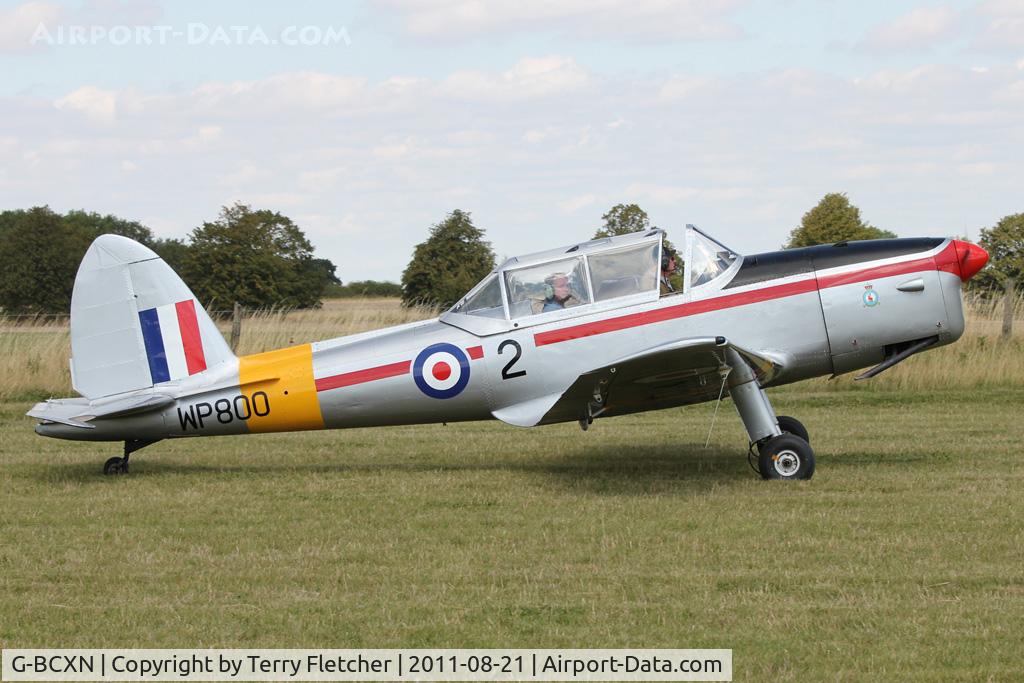 G-BCXN, 1952 De Havilland DHC-1 Chipmunk T.10 C/N C1/0692, Guest at the 80th Anniversary De Havilland Moth Club International Rally at Belvoir Castle , United Kingdom