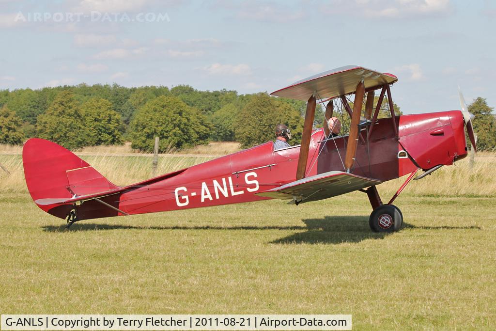G-ANLS, 1944 De Havilland DH-82A Tiger Moth II C/N 85862, Participant at the 80th Anniversary De Havilland Moth Club International Rally at Belvoir Castle , United Kingdom