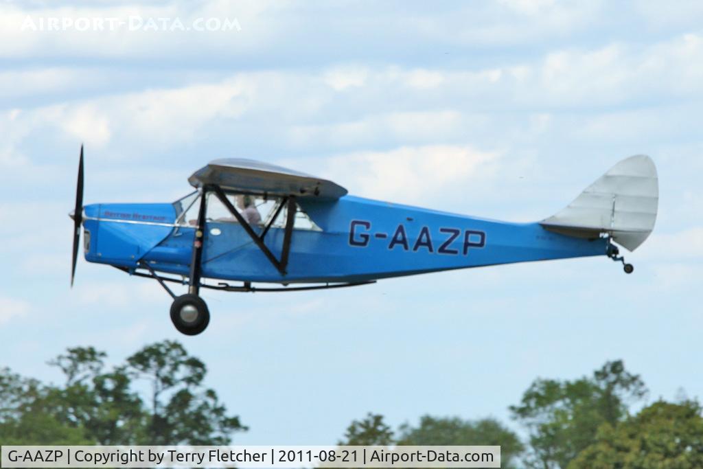 G-AAZP, 1930 De Havilland DH.80A Puss Moth C/N 2047, Participant at the 80th Anniversary De Havilland Moth Club International Rally at Belvoir Castle , United Kingdom