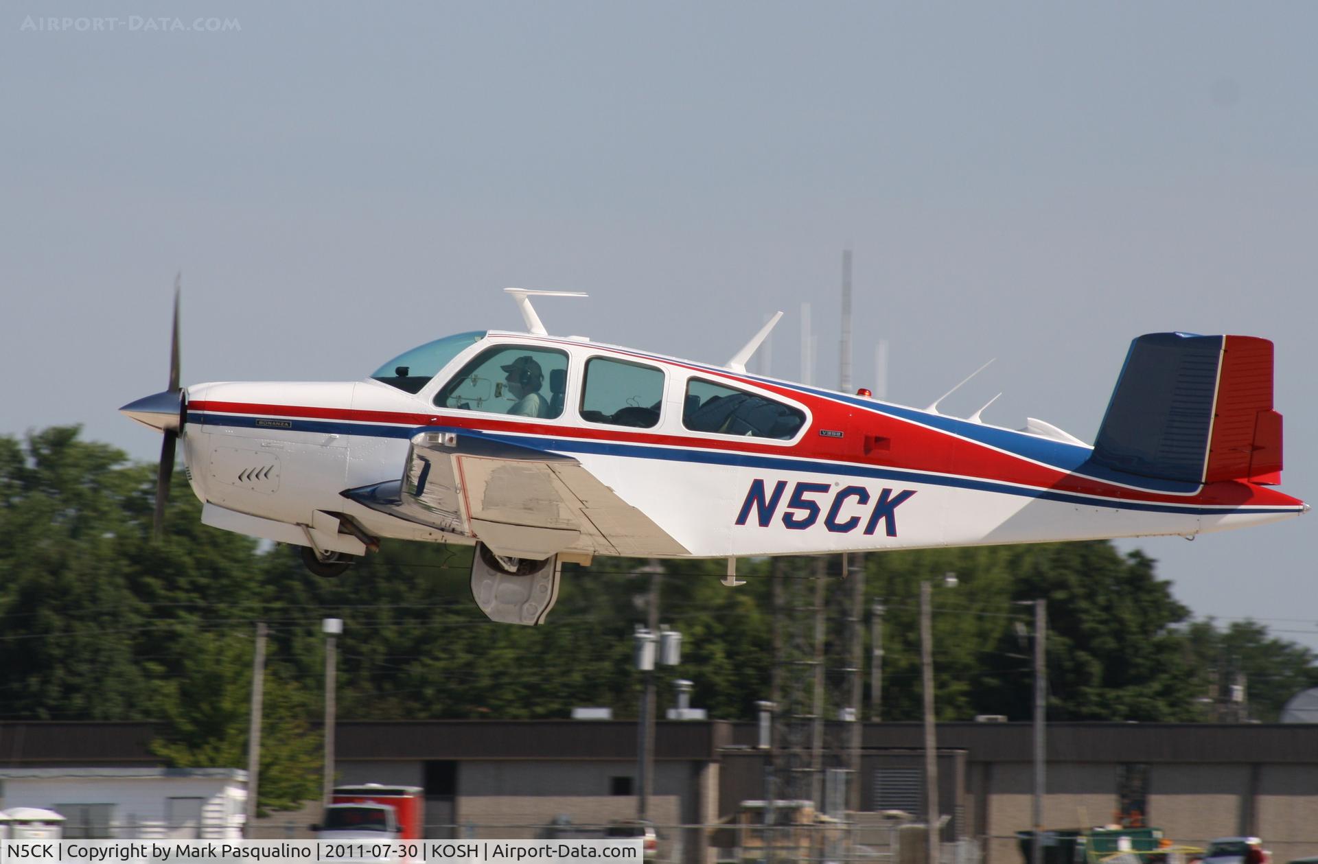 N5CK, 1974 Beech V35B Bonanza C/N D-9693, Beech V35B