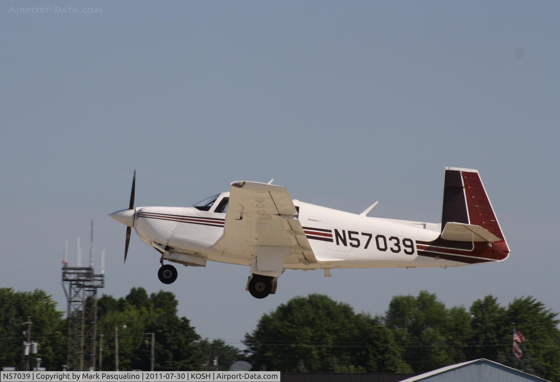 N57039, 1983 Mooney M20J 201 C/N 24-1421, Mooney M20J