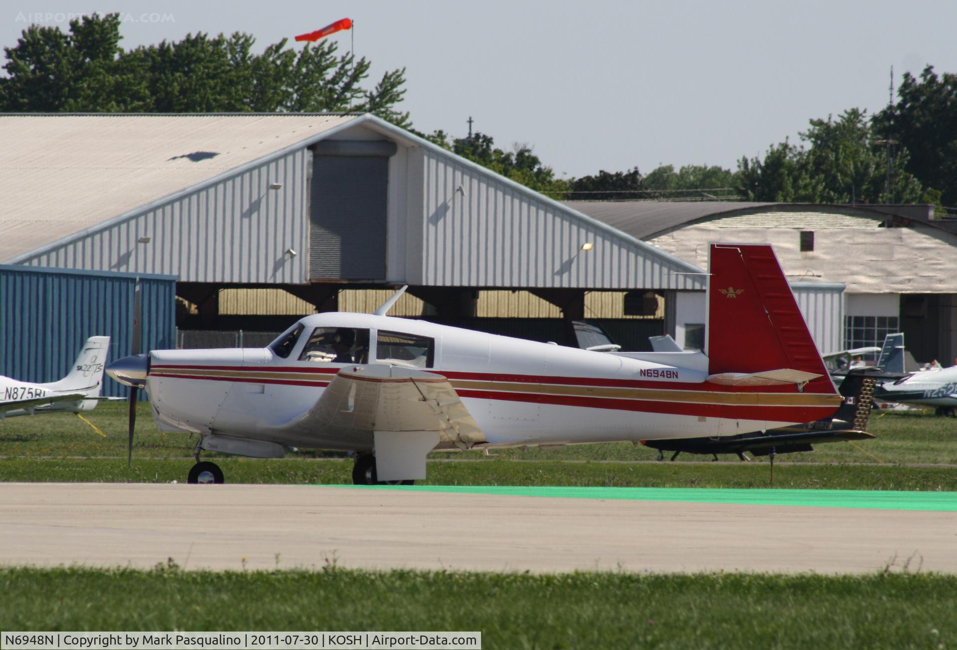 N6948N, 1968 Mooney M20C Ranger C/N 680195, Mooney M20C
