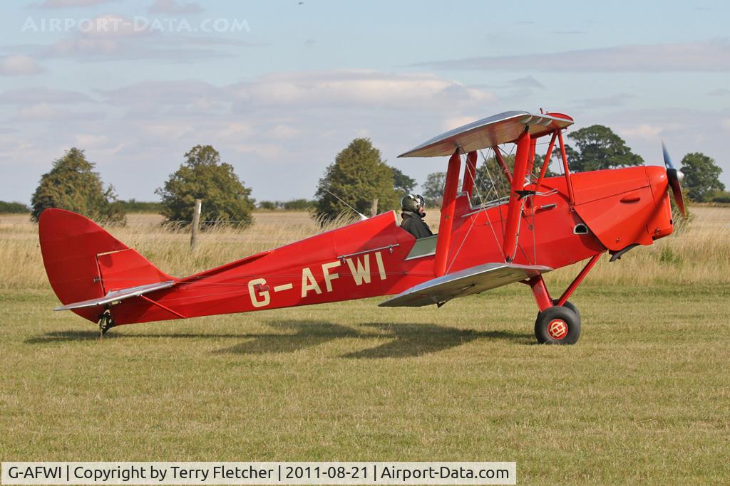 G-AFWI, 1939 De Havilland DH-82A Tiger Moth II C/N 82187, Participant at the 80th Anniversary De Havilland Moth Club International Rally at Belvoir Castle , United Kingdom
