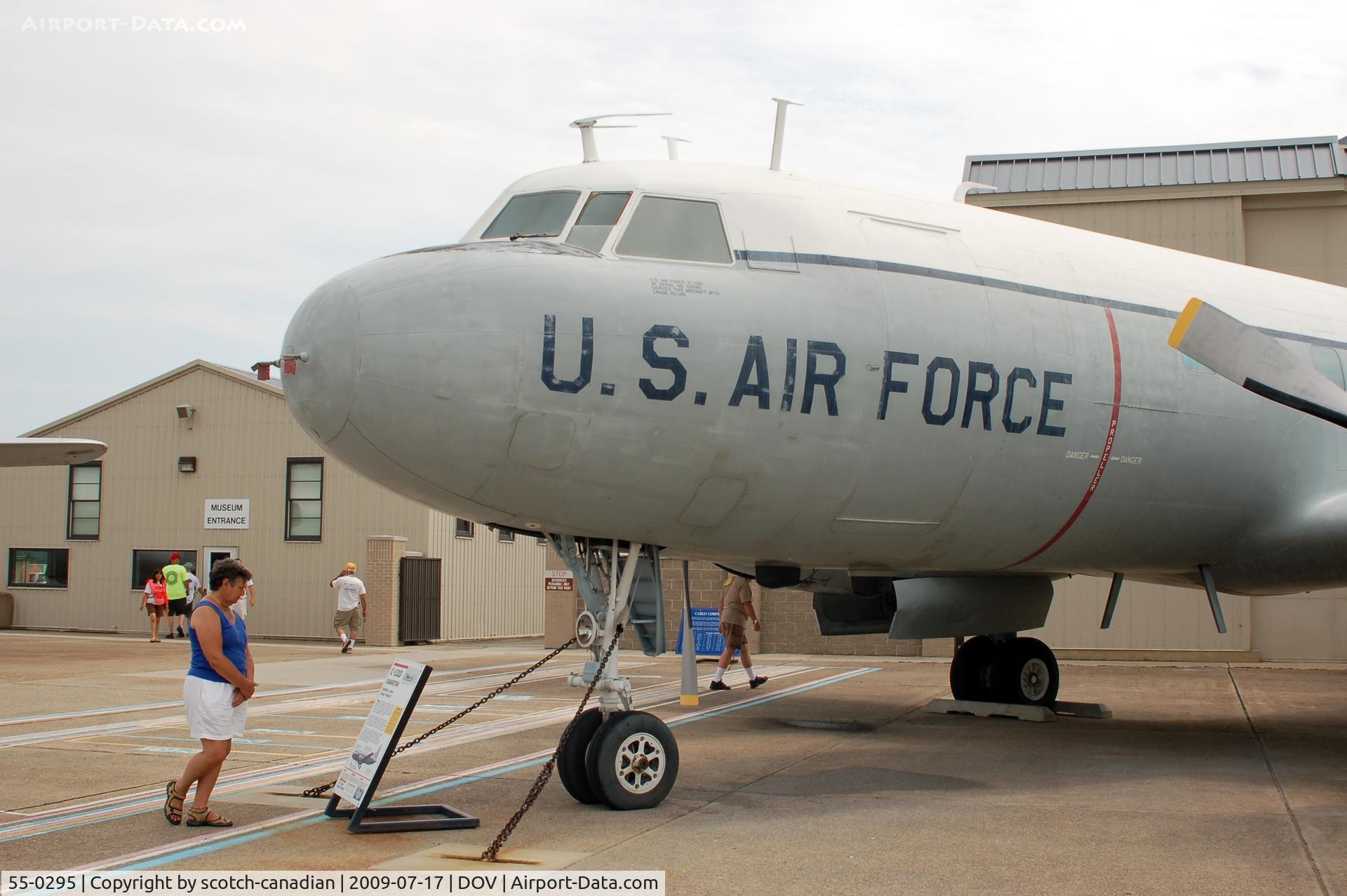 55-0295, 1955 Convair C-131D Samaritan C/N 223, 1955 Convair C-131D Samaritan at the Air Mobility Command Museum, Dover AFB, DE