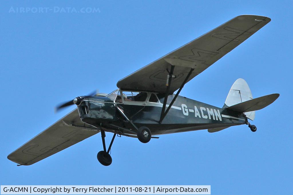 G-ACMN, 1934 De Havilland DH.85 Leopard Moth C/N 7050, Participant at the 80th Anniversary De Havilland Moth Club International Rally at Belvoir Castle , United Kingdom