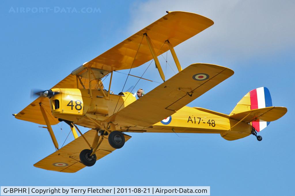 G-BPHR, 1940 De Havilland Australia DH-82A Tiger Moth C/N DHA45, Participant at the 80th Anniversary De Havilland Moth Club International Rally at Belvoir Castle , United Kingdom