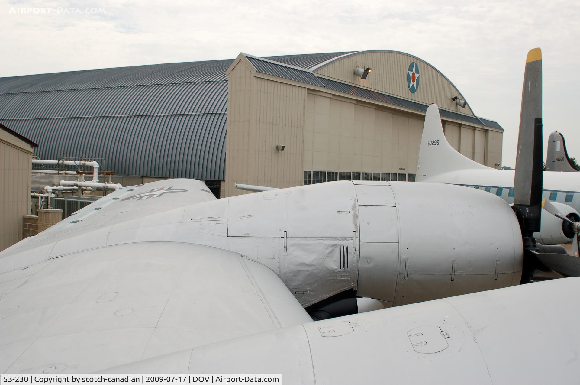 53-230, Boeing KC-97L Stratofreighter C/N 17012, Boeing KC-97L Stratotanker Left Wing at the Air Mobility Command Museum, Dover AFB, Dover, DE