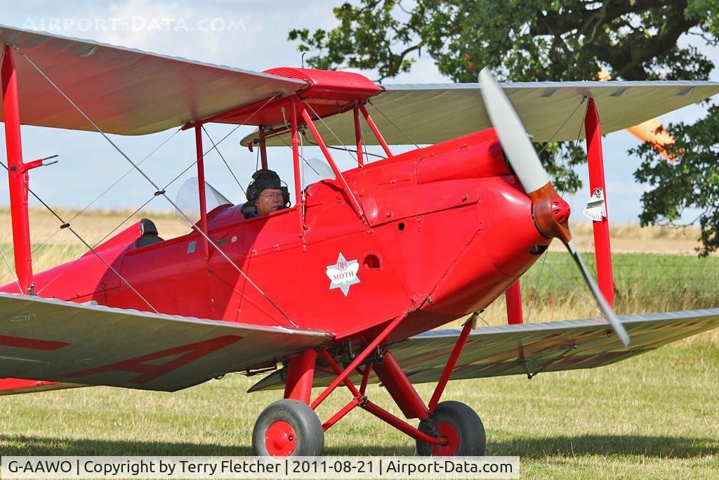G-AAWO, 1930 De Havilland DH60G Gipsy Moth C/N 1235, Participant at the 80th Anniversary De Havilland Moth Club International Rally at Belvoir Castle , United Kingdom