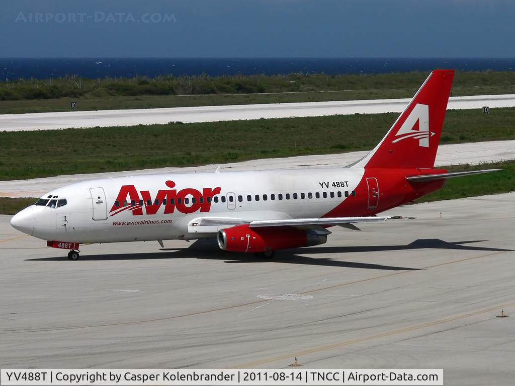 YV488T, 1987 Boeing 737-2Y5 C/N 23848, Avior Airlines ( New Color scheme)