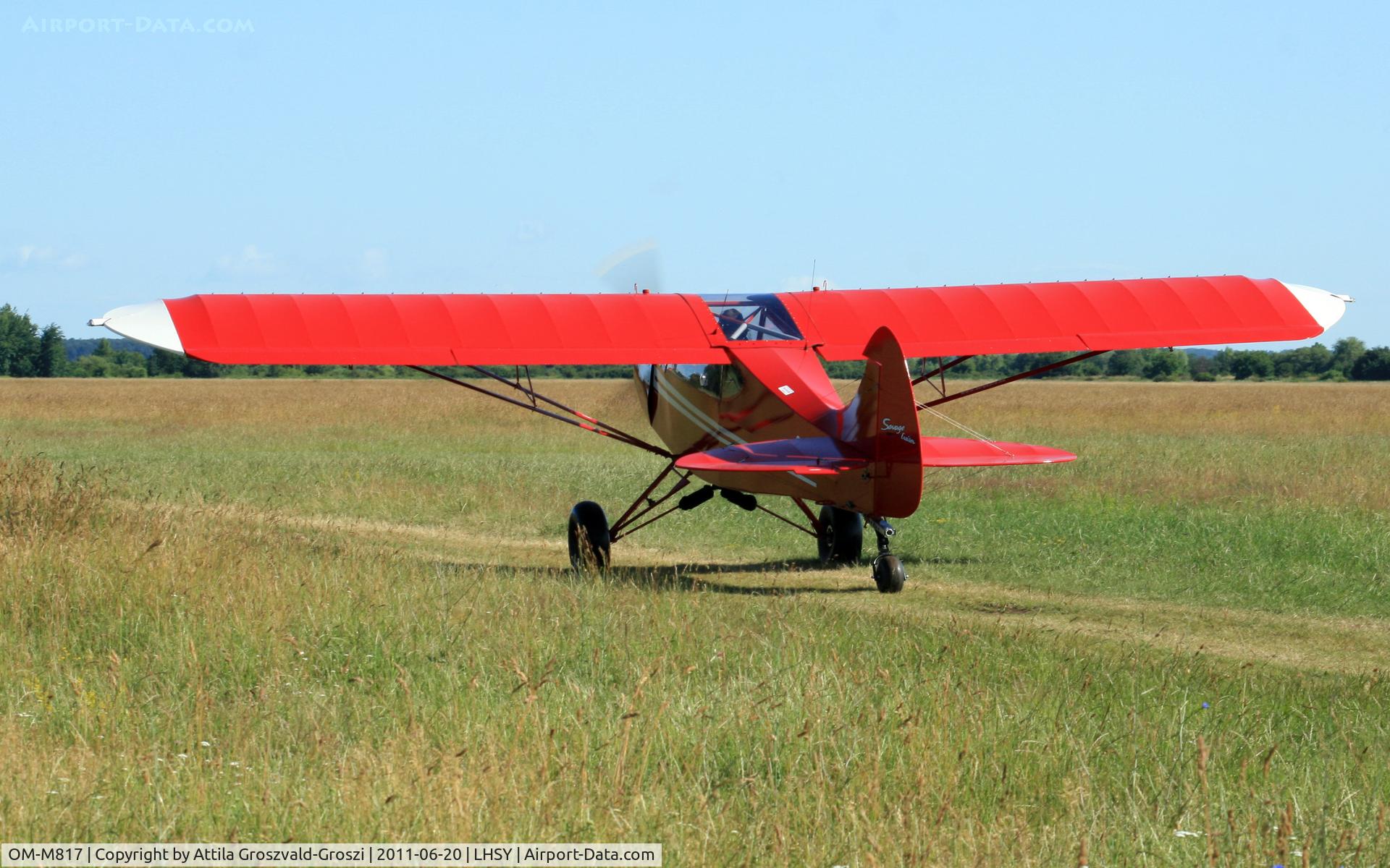 OM-M817, 2010 Zlin Savage Cruiser C/N 202, Szombathely Airport - Hungary