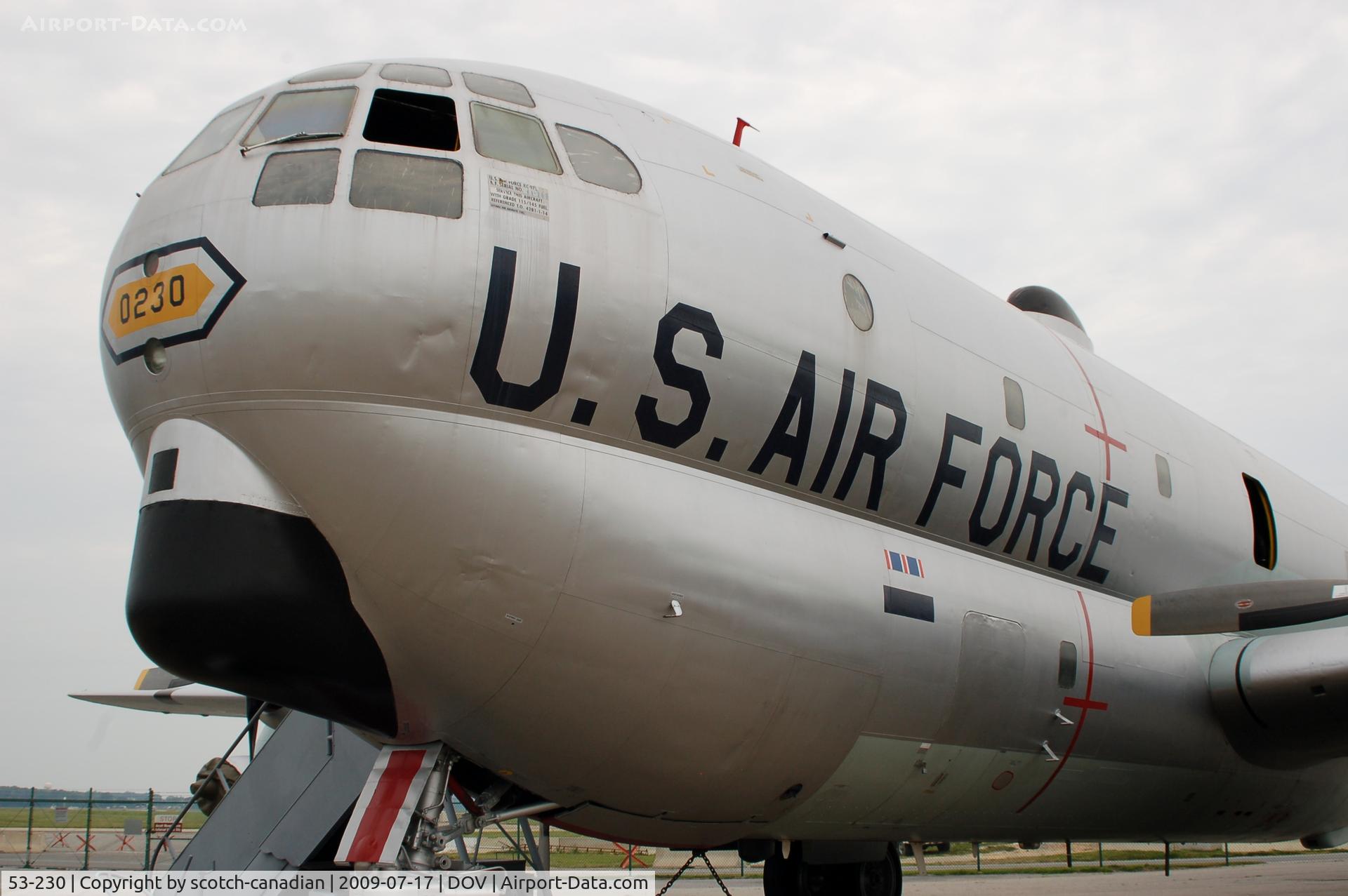 53-230, Boeing KC-97L Stratofreighter C/N 17012, Boeing KC-97L Stratotanker at the Air Mobility Command Museum, Dover AFB, DE