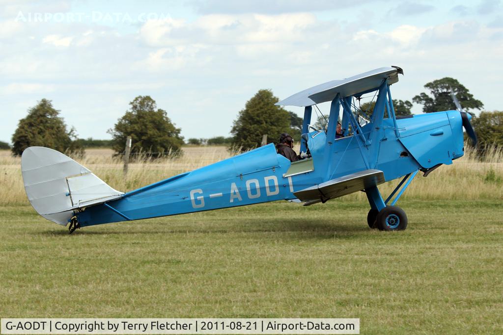 G-AODT, 1940 De Havilland DH-82A Tiger Moth II C/N 83109, Participant at the 80th Anniversary De Havilland Moth Club International Rally at Belvoir Castle , United Kingdom