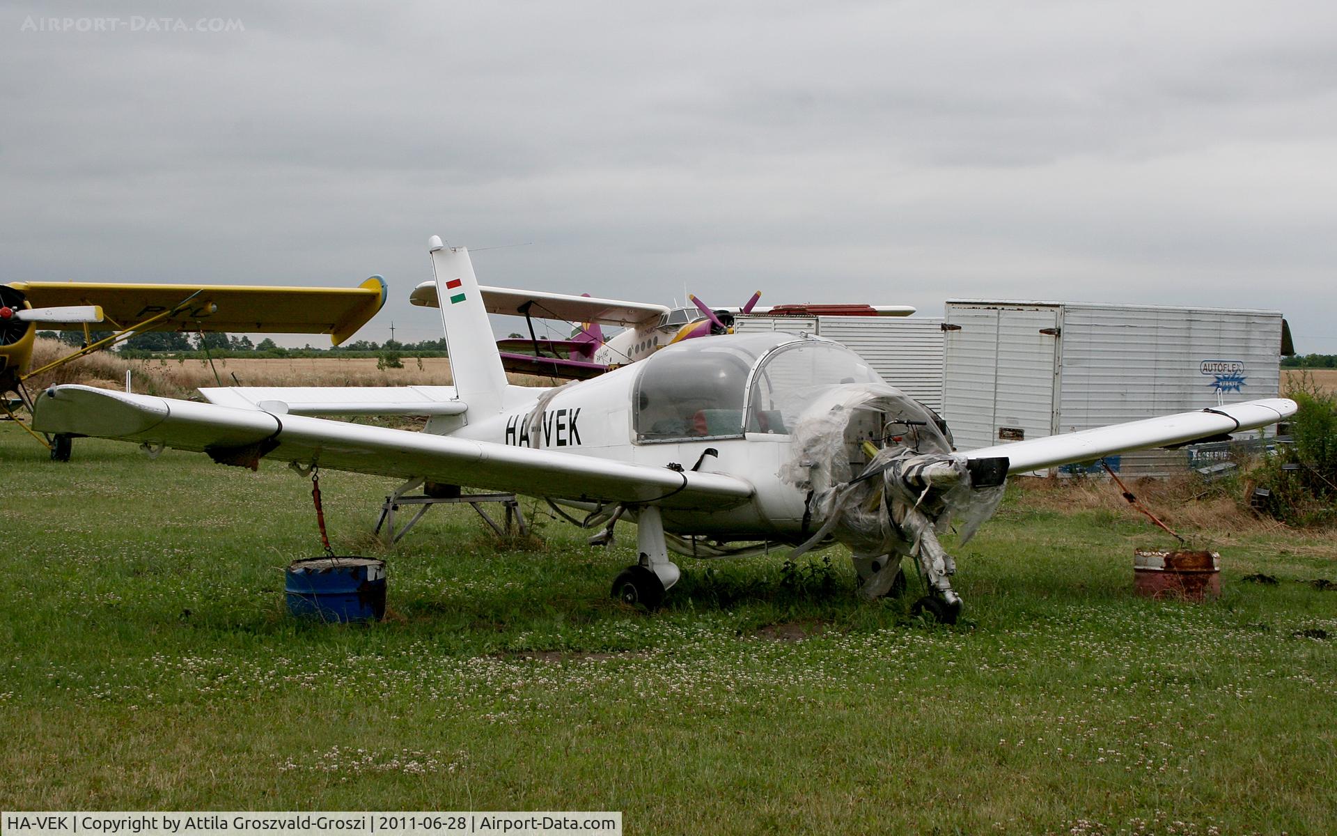 HA-VEK, 1962 Morane-Saulnier MS-885 Super Rallye C/N 48, Györszentiván-Böny Airfield - Hungary