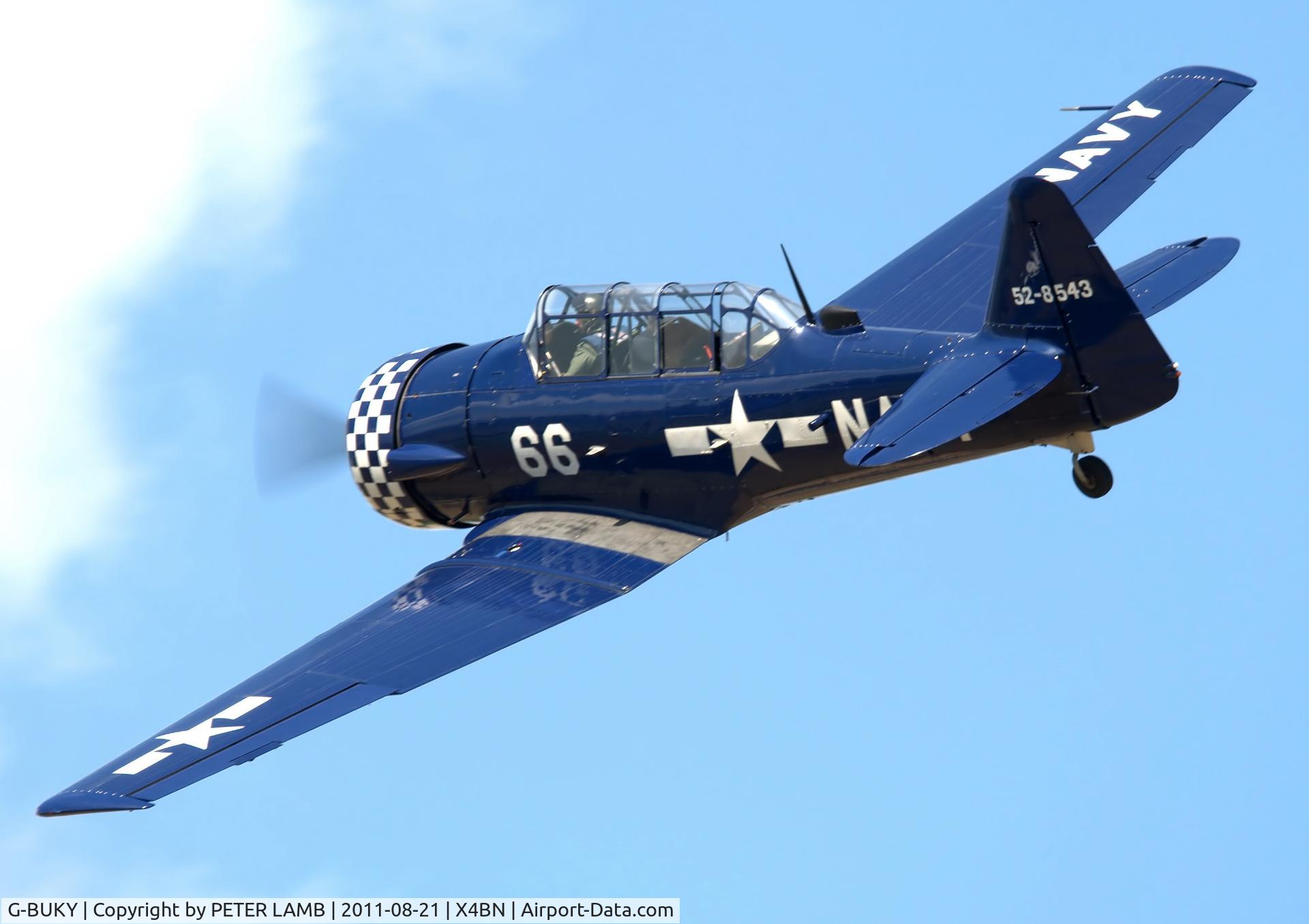 G-BUKY, 1952 Canadian Car & Foundry T-6H Harvard Mk.4M C/N CCF4-464, PHOTO TAKEN AT BREIGHTON E.YORKS