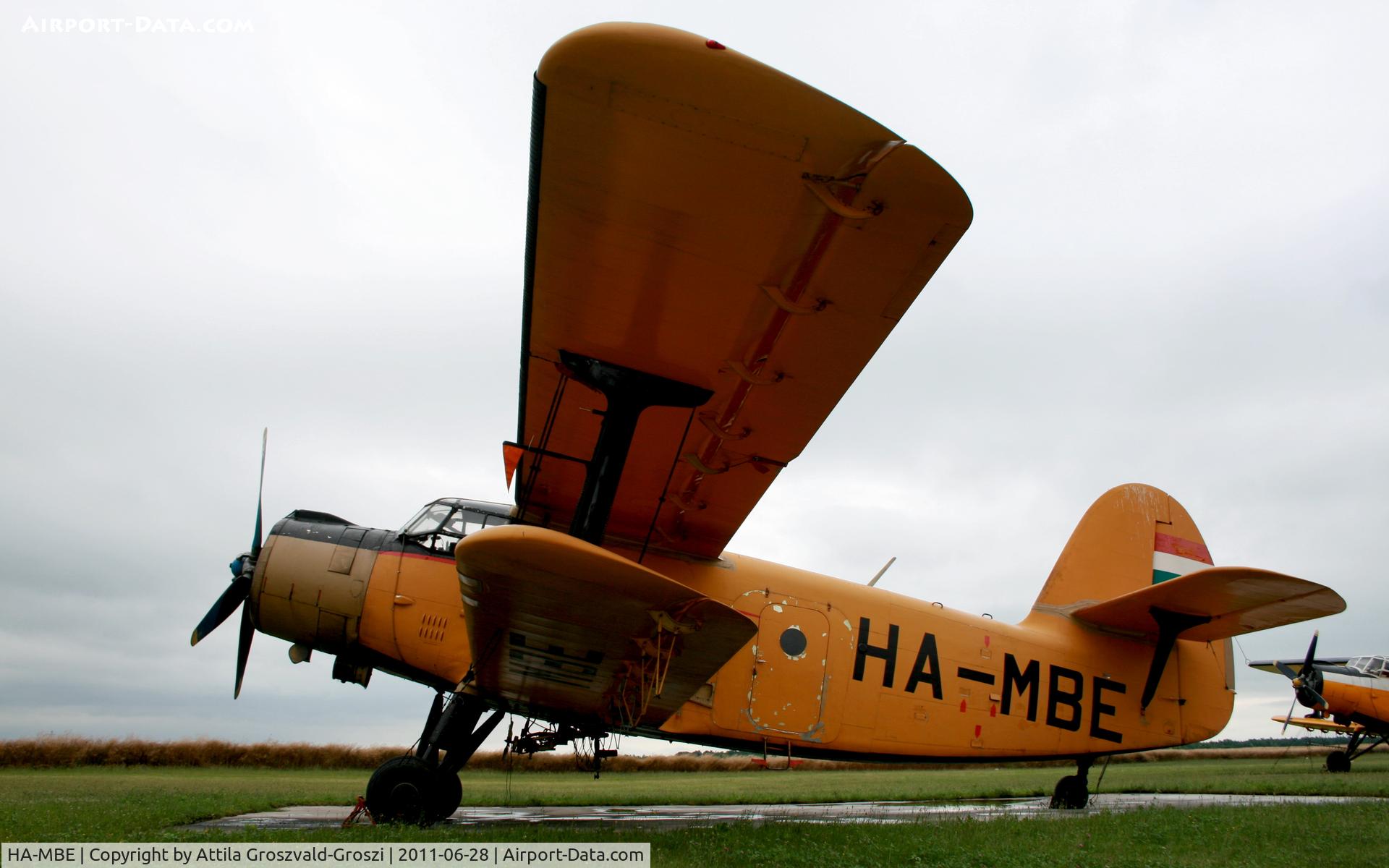 HA-MBE, 1975 PZL-Mielec An-2R C/N 1G161-10, Györszentiván-Böny Airfield - Hungary