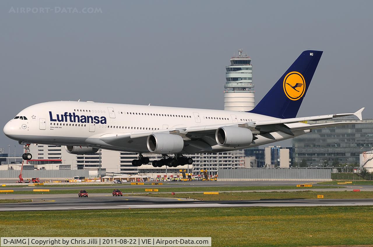 D-AIMG, 2011 Airbus A380-841 C/N 069, Lufthansa Airbus A380-841 