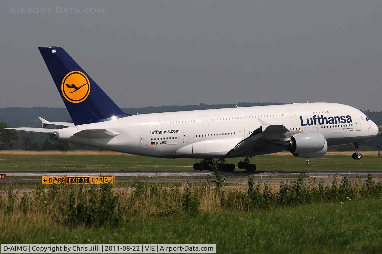 D-AIMG, 2011 Airbus A380-841 C/N 069, Lufthansa Airbus A380-841 