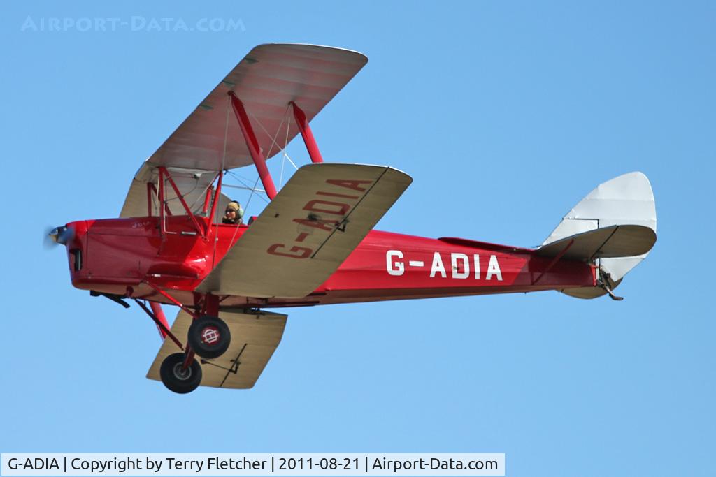 G-ADIA, 1935 De Havilland DH-82A Tiger Moth II C/N 3368, Participant at the 80th Anniversary De Havilland Moth Club International Rally at Belvoir Castle , United Kingdom