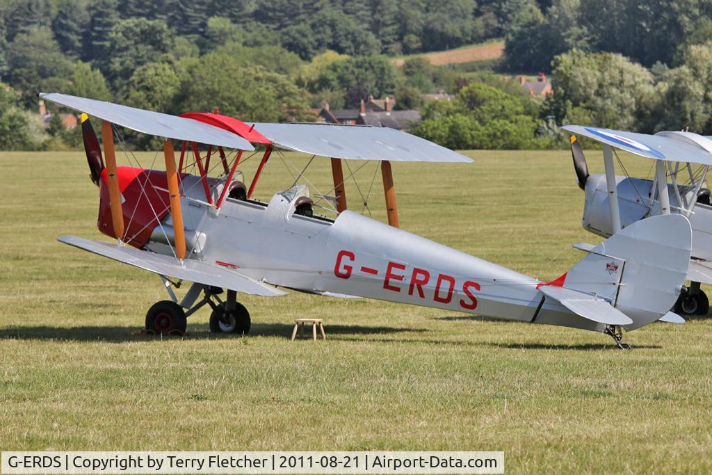 G-ERDS, 1943 De Havilland DH-82A Tiger Moth II C/N 85028, Participant at the 80th Anniversary De Havilland Moth Club International Rally at Belvoir Castle , United Kingdom