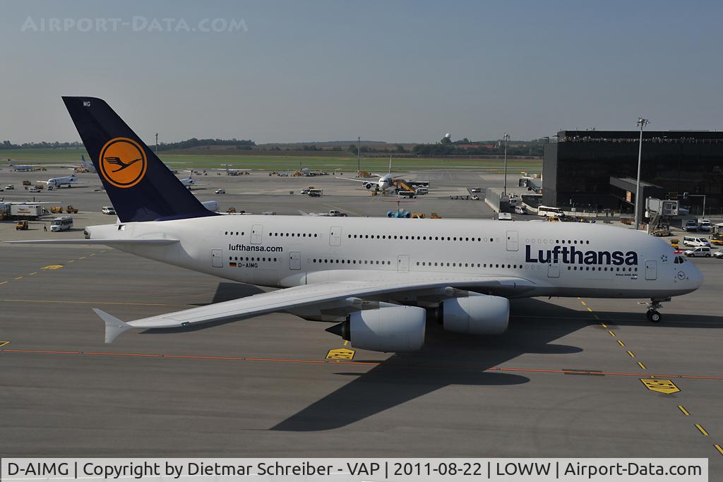 D-AIMG, 2011 Airbus A380-841 C/N 069, Lufthansa Airbus A380