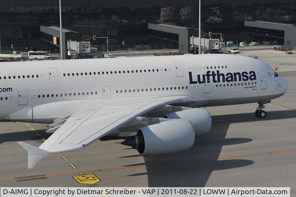 D-AIMG, 2011 Airbus A380-841 C/N 069, Lufthansa Airbus A380